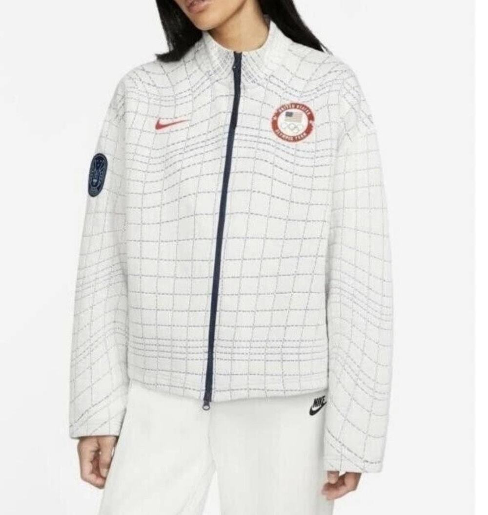 Nike Olympics Team USA Therma-FIT Tech Pack Womens Full-Zip Jacket Sz XL